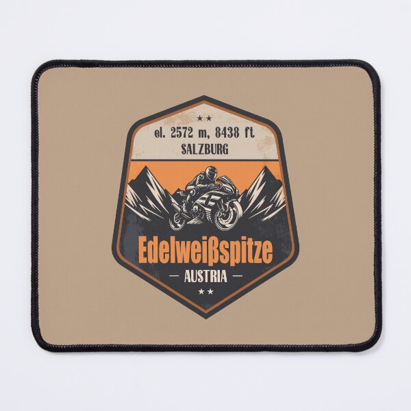 Item preview, Edelweißspitze Austria Motorcycling Mountain Design designed and sold by CynthiaGraphics.