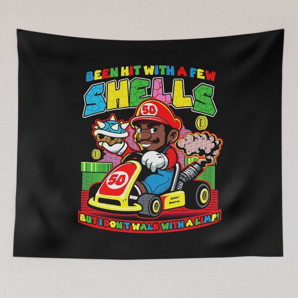 Item preview, Been hit with a few shells, but I don't walk with a limp! designed and sold by jimmy-digital.