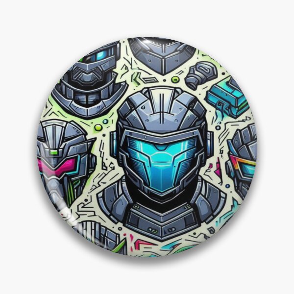 Item preview, Techno Knight Faces designed and sold by Imaginarium of Chaos falcon88 .