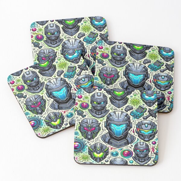 Item preview, Techno Knight Faces designed and sold by Imaginarium of Chaos falcon88 .