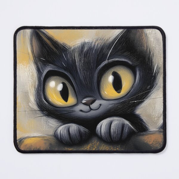 Item preview, Cute Halloween Cat Drawing designed and sold by sheprint.