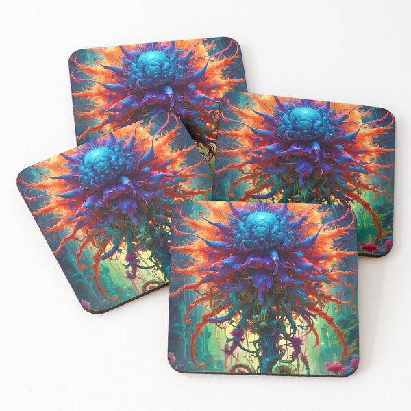 Item preview, Xeno Bloom - Dark Fantasy Art concept designed and sold by Delerat7.