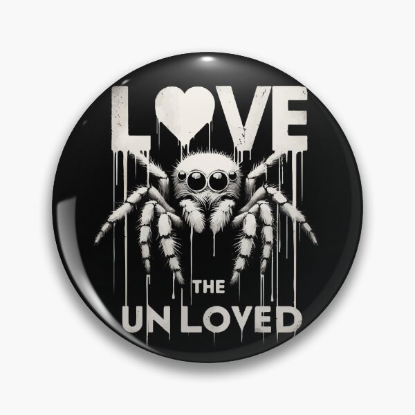 Item preview, Love The Unloved Jumping Spider Monochromatic designed and sold by TomFrontierArt.