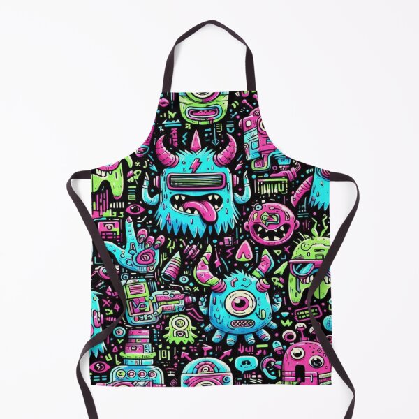Item preview, Neon Cyberpunk Monsters designed and sold by Imaginarium of Chaos falcon88 .