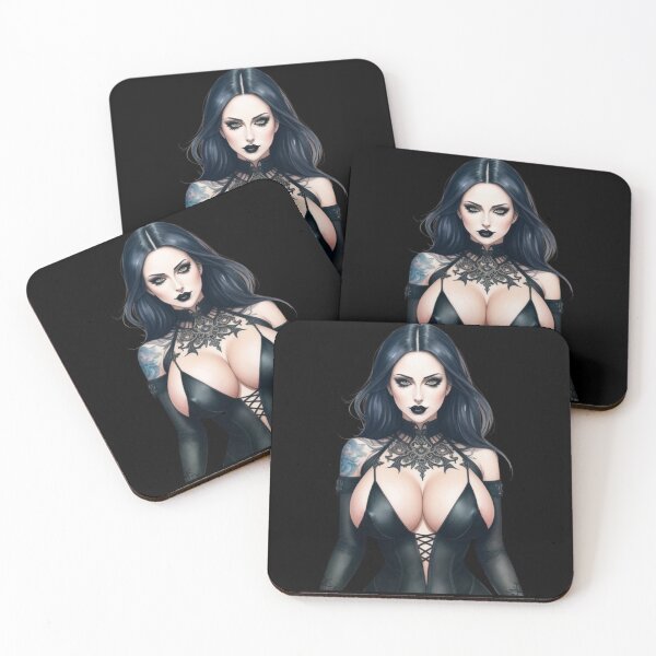 Item preview, Hot Gothic Vampire Girl with tattoo designed and sold by VDDDesign.