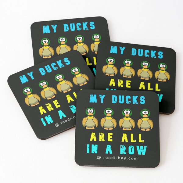 Item preview, My Ducks Are All In A Row designed and sold by AlienAlmanac.