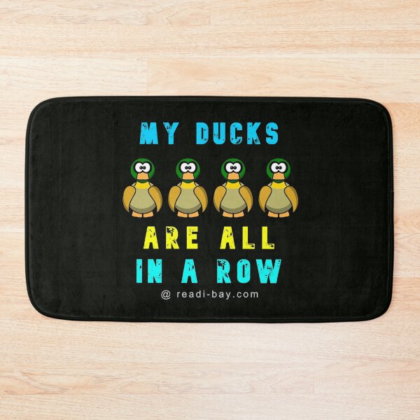 Item preview, My Ducks Are All In A Row designed and sold by alien almanac.