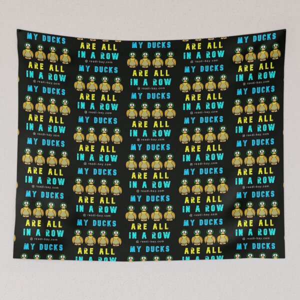Item preview, My Ducks Are All In A Row designed and sold by AlienAlmanac.