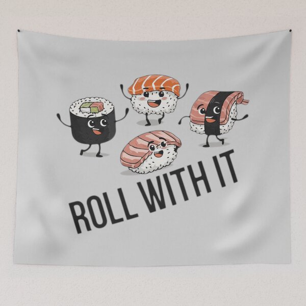 Item preview, Roll With It: Sushi Characters’ Delight designed and sold by tutoo clothes.