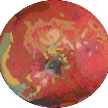 Artwork thumbnail, The Hand Painted Apple by artistDanJ