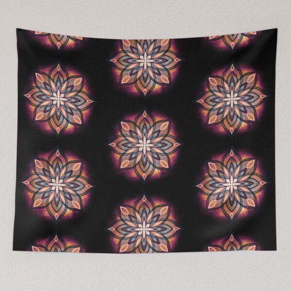 Item preview, Colorful mandala flower 2 designed and sold by Maeyy.