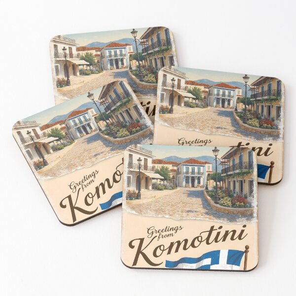 Item preview, Greetings from Komotini Eastern Macedonia and Thrace Greece Postcard Vintage Retro Travel Vintage designed and sold by TravelPostcardGems.