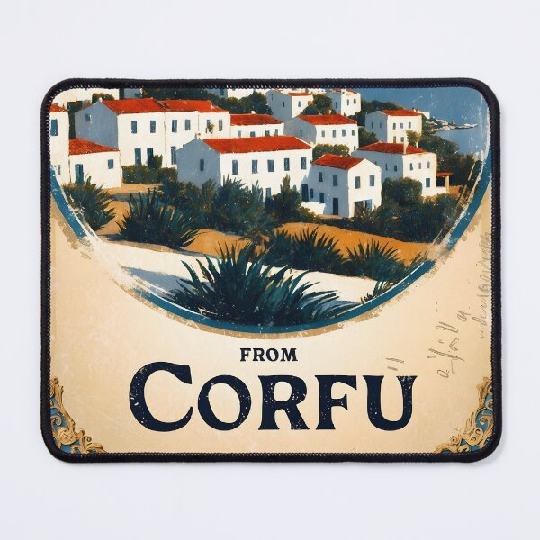 Item preview, Corfu Ionian Islands and Thrace Greece Postcard Vintage Retro Travel Vintage designed and sold by TravelPostcardGems.