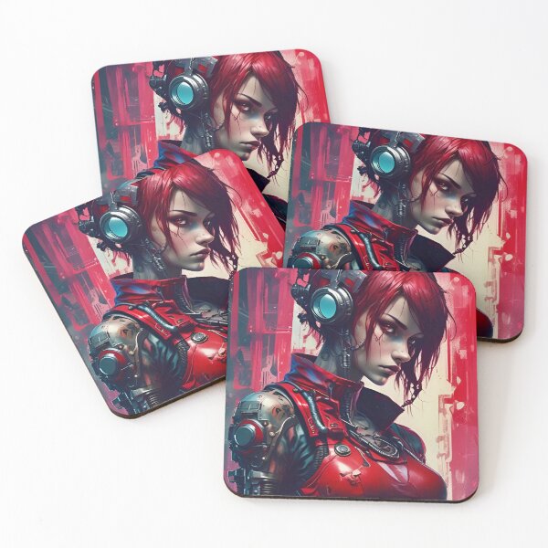 Item preview, Red Agent - Sci Fi Art concept designed and sold by Delerat7.