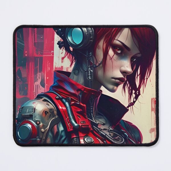 Item preview, Red Agent - Sci Fi Art concept designed and sold by Delerat7.