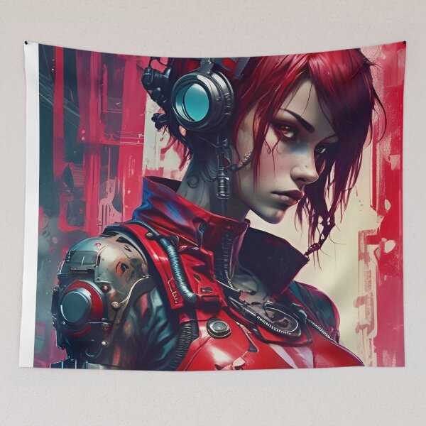 Item preview, Red Agent - Sci Fi Art concept designed and sold by Delerat7.