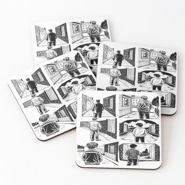 Item preview, Facing Walls: A Journey of Reflection designed and sold by AgarutanPrint.