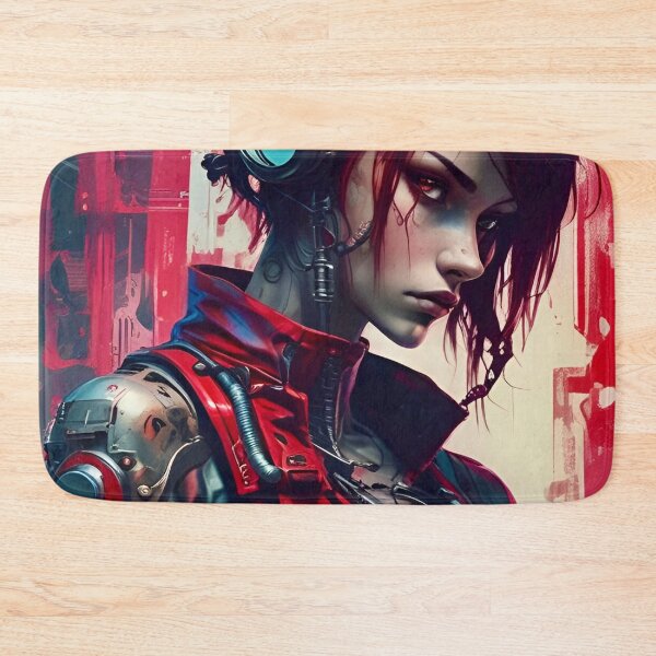 Item preview, Red Agent - Sci Fi Art concept designed and sold by Delerat7.