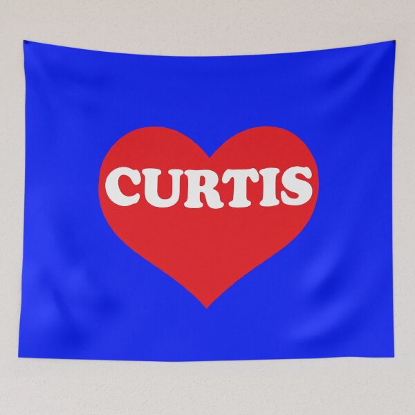 Item preview, I Love Curtis, I Heart Curtis designed and sold by heavenlywhale.