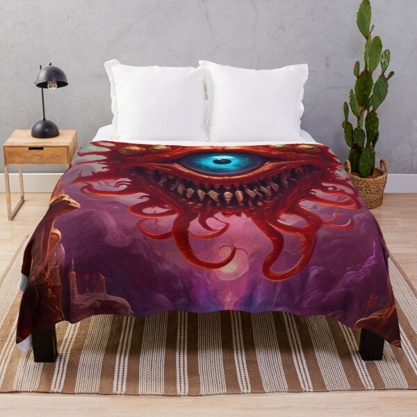 Item preview, Red Beholder - Dark Fantasy Art concept designed and sold by Delerat7.