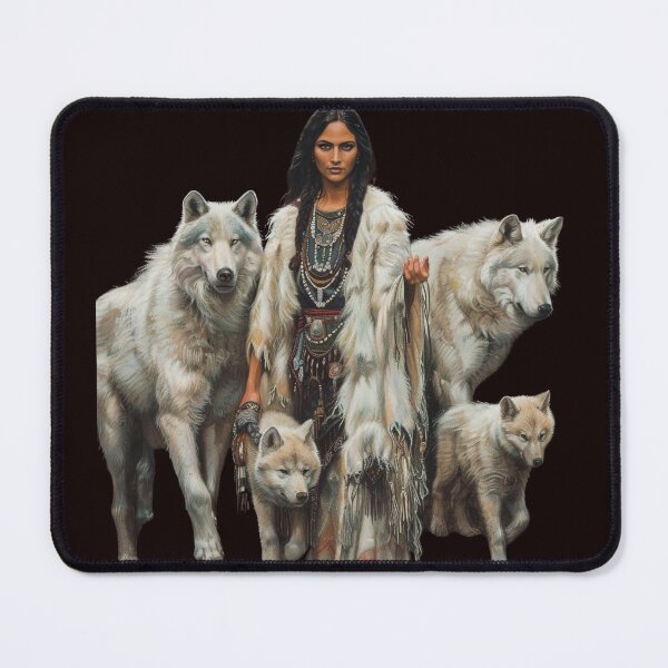 Item preview, Warrior Wolf Mother and her Pack designed and sold by ImageWearz.