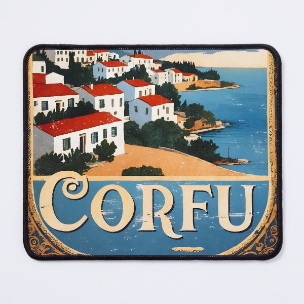 Item preview, Greetings from Corfu Ionian Islands and Thrace Greece Postcard Vintage Retro Travel Vintage designed and sold by TravelPostcardGems.