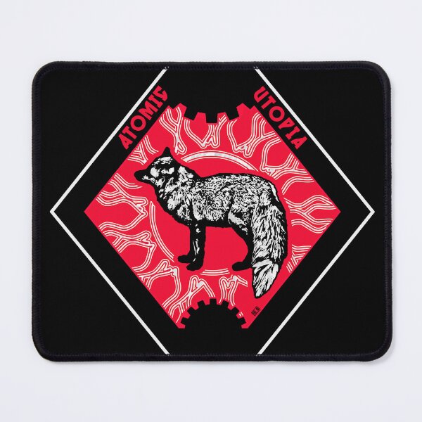 Item preview, Atomic Utopia - Silver Fox Rhombus designed and sold by AtomicUtopia.