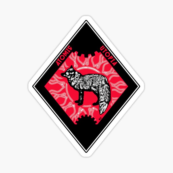 Artikel-Vorschau von Atomic Utopia - Silberfuchs-Raute, designt und verkauft von AtomicUtopia.