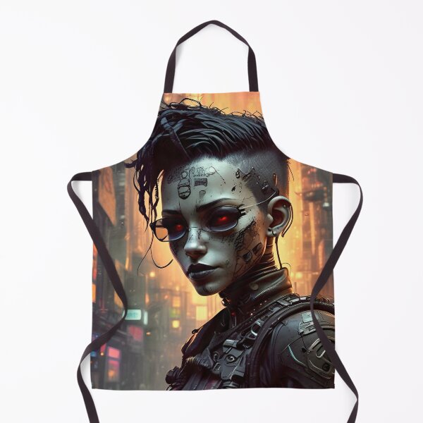 Item preview, Netrunner in Black - Sci Fi Art concept designed and sold by Delerat7.