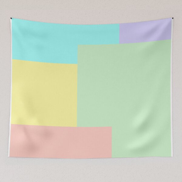 Item preview, Minimalist Abstract Geometric Color Block Pastel Colors designed and sold by Jeallan Designs.
