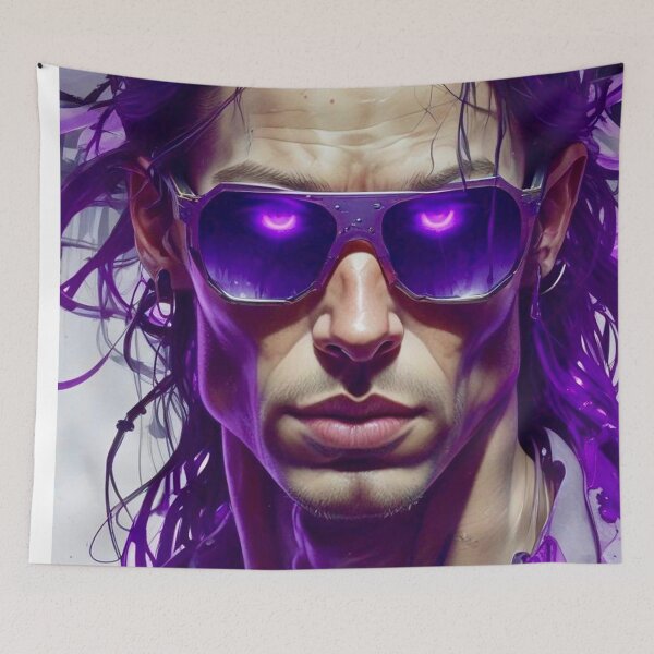 Item preview, Purple Shades - Sci Fi Art concept designed and sold by Delerat7.