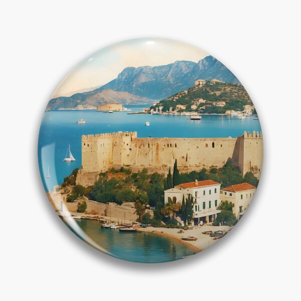 Item preview, Greetings from Nafpaktos Western Greece Postcard Vintage Retro Travel Vintage designed and sold by TravelPostcardGems.