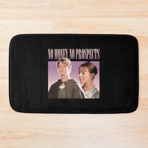 Item preview, No Money No Prospects Pride And Prejudice Quote designed and sold by sophia1z83wn.