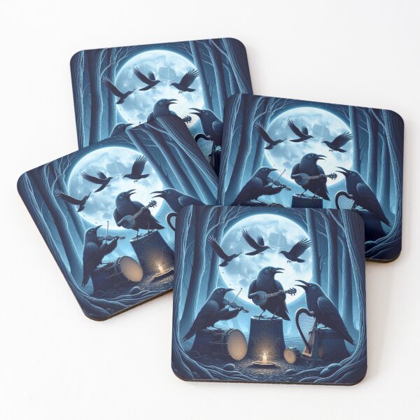 Item preview, Murder of Crows on All Hallows Eve designed and sold by Halifaxartguy.