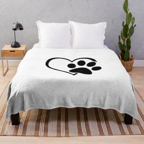 Item preview, Pawfect Love: Heart and Paw Print Design designed and sold by tutoo clothes.