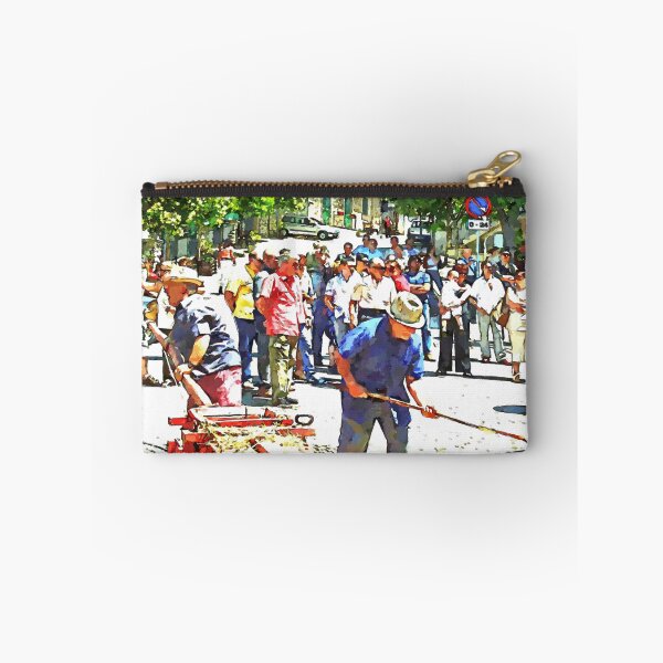 Item preview, Peasants with grain in the square designed and sold by Giuseppe Cocco.