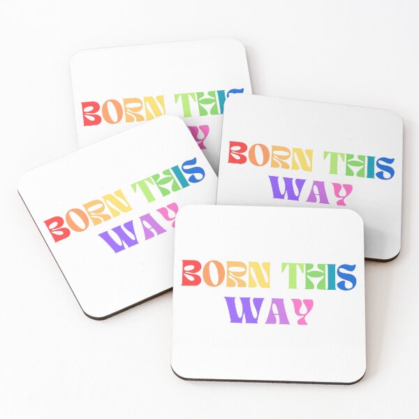 Item preview, Born This Way Sticker designed and sold by weepingw1llow.