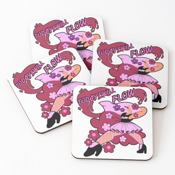 Item preview, TODAY I WILL FLOW designed and sold by stickersrafisa.