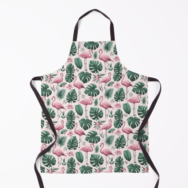 Item preview, Tropical Flamingo Flower Jungle designed and sold by svarupa.