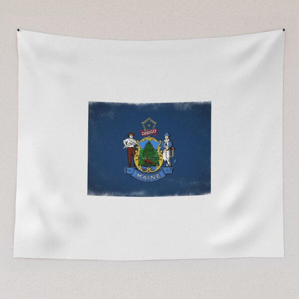 Item preview, Maine - Flag of State designed and sold by Amazing States of America.