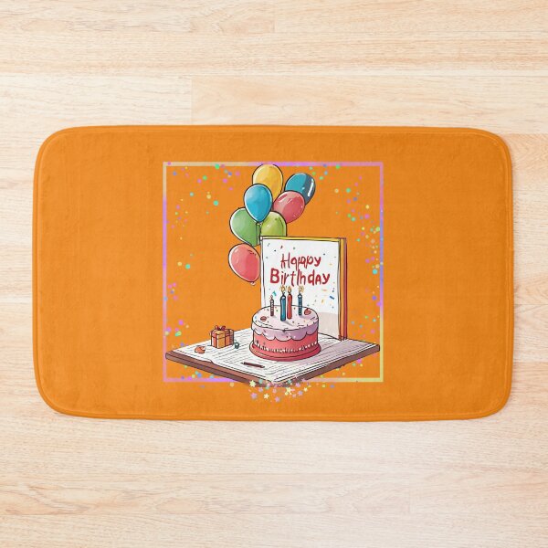 Item preview, Happy Birthday Cake designed and sold by Design_Your_Day.