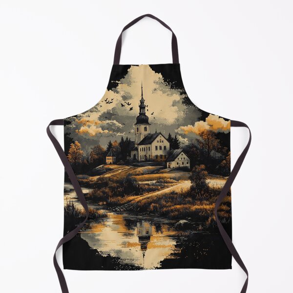 Item preview, autumn old town province miasteczko wieś / dejco.art by domin designed and sold by dejco.art.