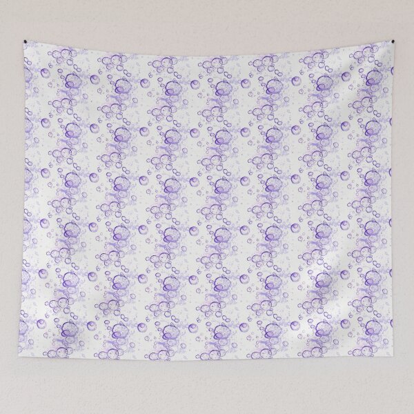 Item preview, Blurple Bubbles designed and sold by MidArtForge.