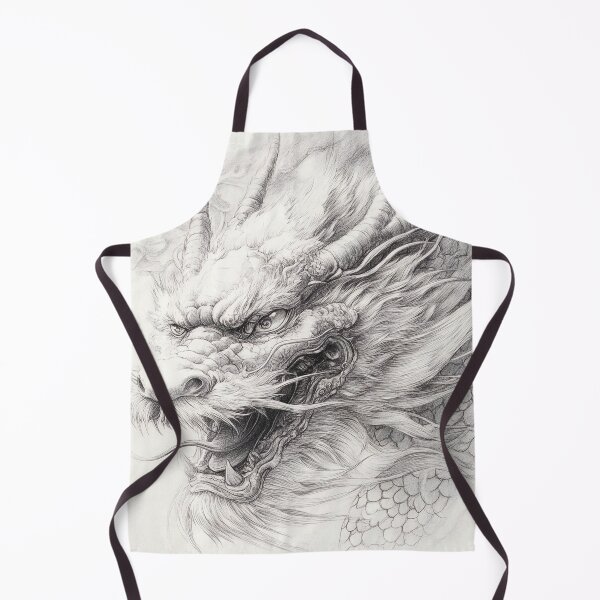 Item preview, Black and white Chinese Dragon designed and sold by Pencil-Art.