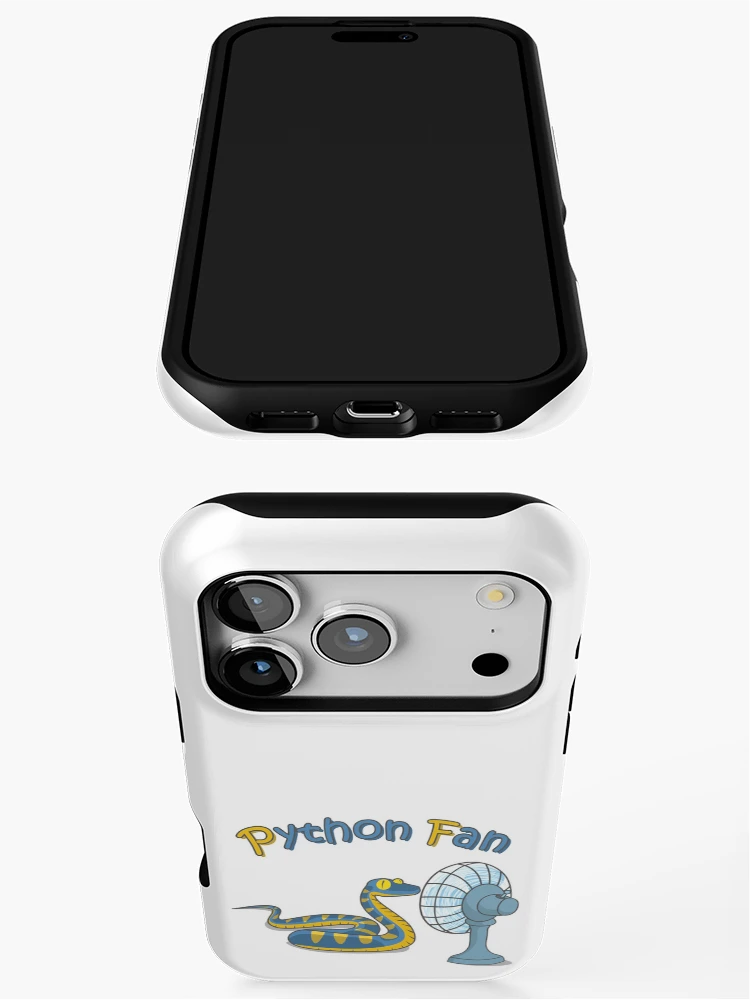Thumbnail 3 of 4, iPhone Case, Python fan designed and sold by Reesh-Store.