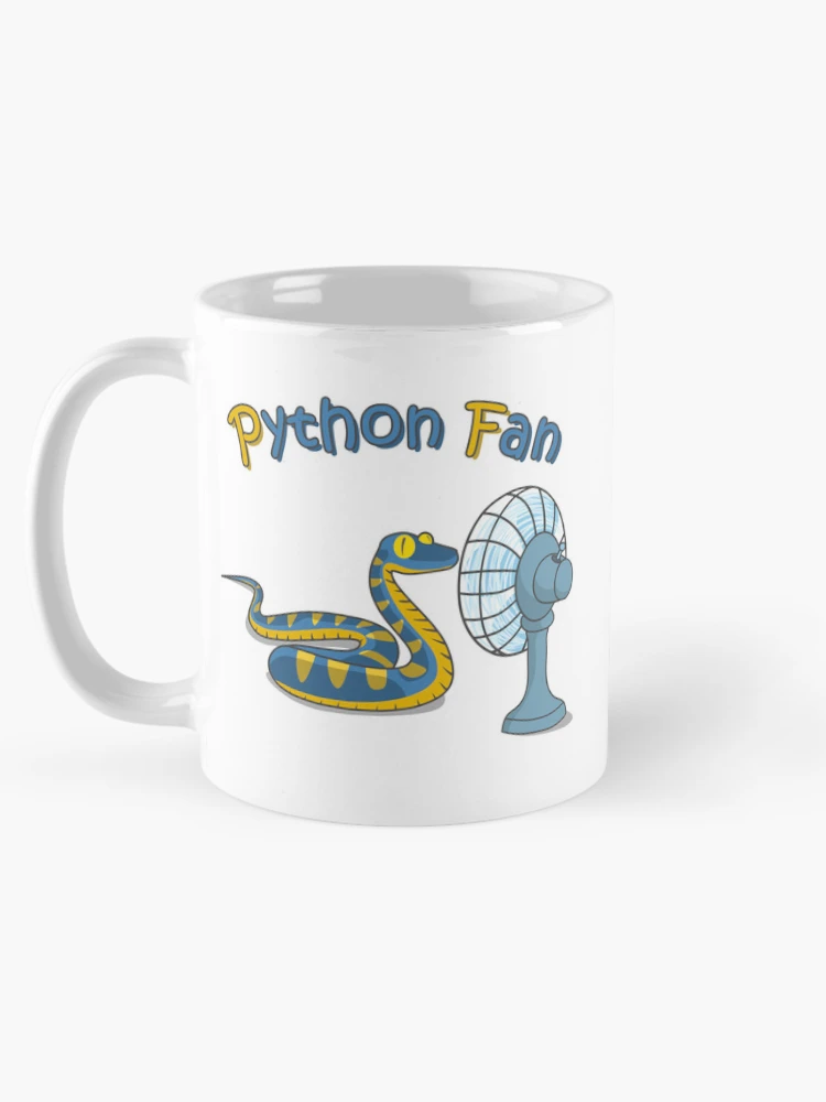 Thumbnail 5 von 6, Kaffeebecher, Python-Fan designt und verkauft von Reesh-Store.