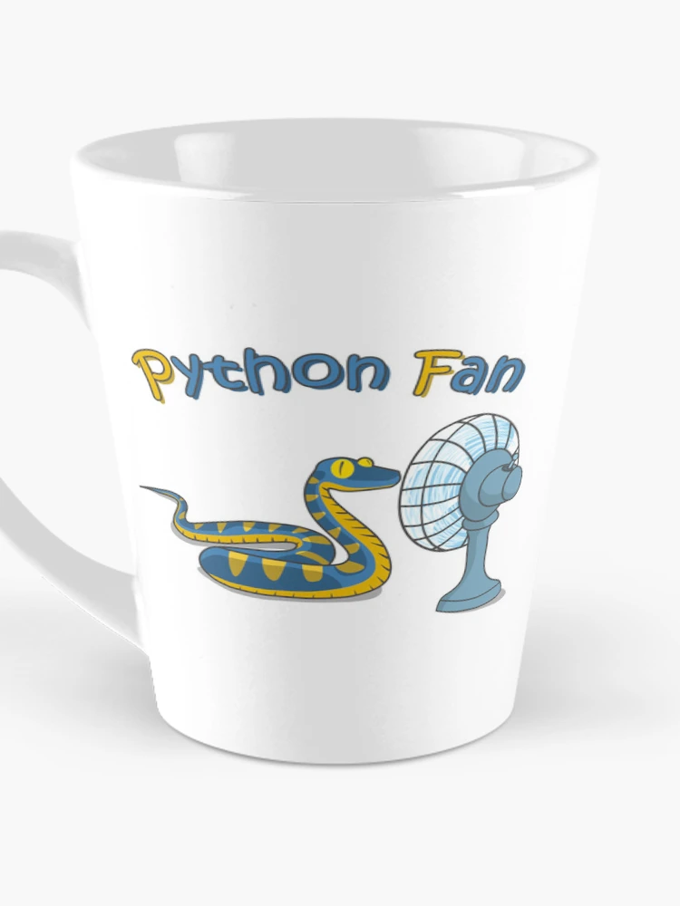 Thumbnail 3 of 4, Coffee Mug, Python fan designed and sold by Reesh-Store.