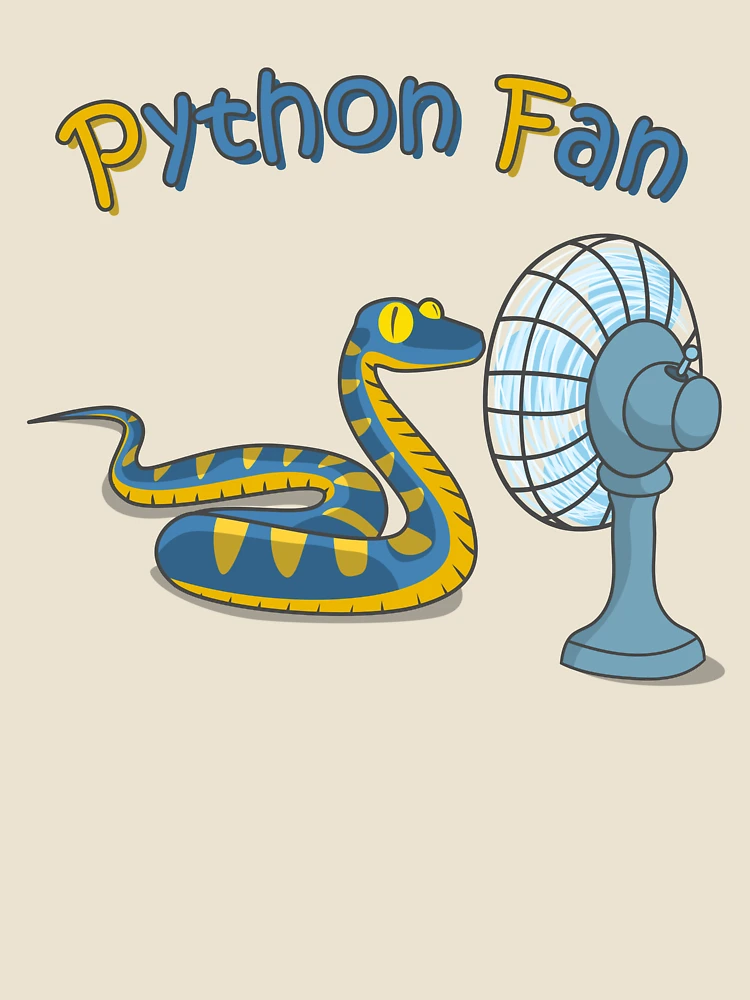 Thumbnail 4 von 4, Locker geschnittenes T-Shirt, Python-Fan designt und verkauft von Reesh-Store.