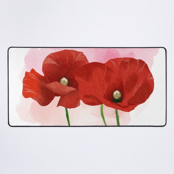 Item preview, Red Poppy hand drawn. designed and sold by Hornokhuk.