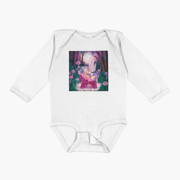 Item preview, Sleeping Baby Fairy in the Wood designed and sold by Krystal280791 Shop.
